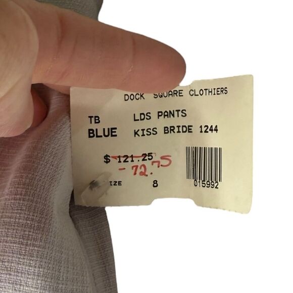 |NWT| TOMMY BAHAMA Silk “Kiss Bride” Wide Leg Pants - Picture 5 of 6